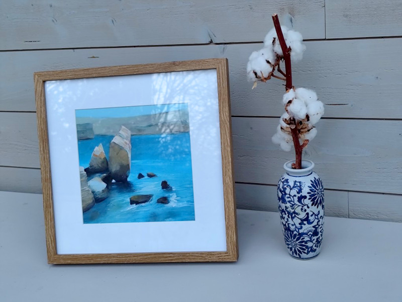 Impression photo Bonifacio 20x20 cm sur papier lustré