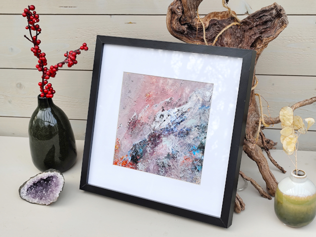 Impression photo Montagne 20x20 cm sur papier lustré