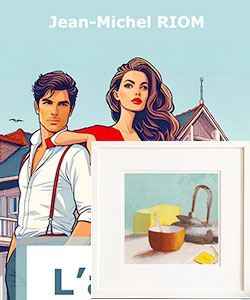 Idée cadeau  - Roman + impression d'art